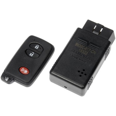 MOTORMITE Keyless Entry Remote 3 Button Key Fob, 99391 99391